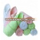 Extra Soft Newborn Baby Washcloth Natural Organic Bamboo Baby Face Towel